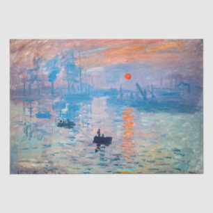 Papel De Seda Claude Monet - Impressão, Assalto do Sol