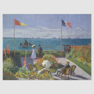 Papel De Seda Claude Monet - Jardim de Sainte-Adresse