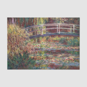 Papel De Seda Claude Monet - Lago de nenúfares, Harmonia Rosa