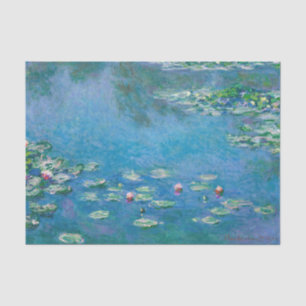 Papel De Seda Claude Monet - Lírios Água 1906