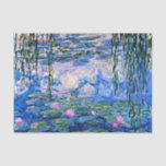 Papel De Seda Claude Monet - Lírios Água, 1919,<br><div class="desc">Famous painting of Water Lily, 1919, por Claude Monet.</div>