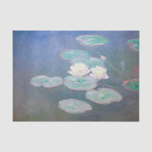 Papel De Seda Claude Monet - Lírios De Água, Efeito Da Noite