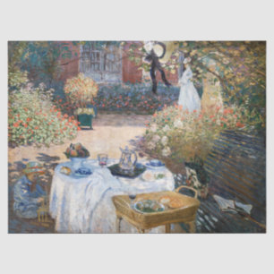 Papel De Seda Claude Monet - O Almoço, painel decorativo