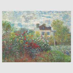 Papel De Seda Claude Monet - O Jardim do Artista em Argenteuil