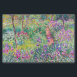 Papel De Seda Claude Monet - O Jardim Íris de Giverny<br><div class="desc">Jardim Íris em Giverny / Jardim do Artista em Giverny - Claude Monet,  1899-1900</div>