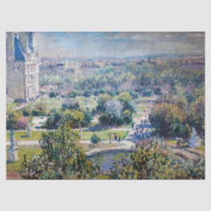 Papel De Seda Claude Monet - Os Jardins das Tulherias