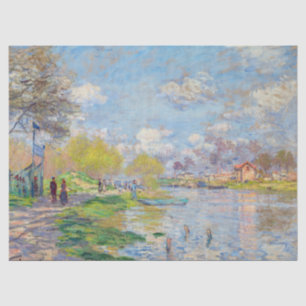 Papel De Seda Claude Monet - Primavera junto ao Sena