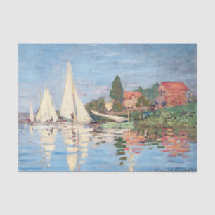 Papel De Seda Claude Monet - Regatas em Argenteuil