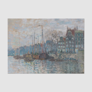 Papel De Seda Claude Monet - Vista de Amsterdã