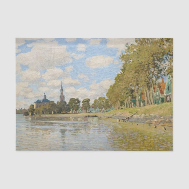 Papel De Seda Claude Monet - Zaandam (Frente )