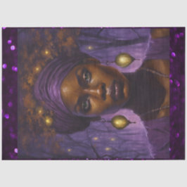 Papel De Seda Close African American Bayou Queen