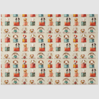 Papel De Seda Clube do livro dos cães