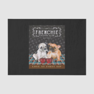Papel De Seda Clube Francês de Café Buldogue