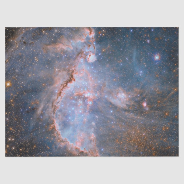 Papel De Seda Cluster com estrelas NGC 346 (Frente )
