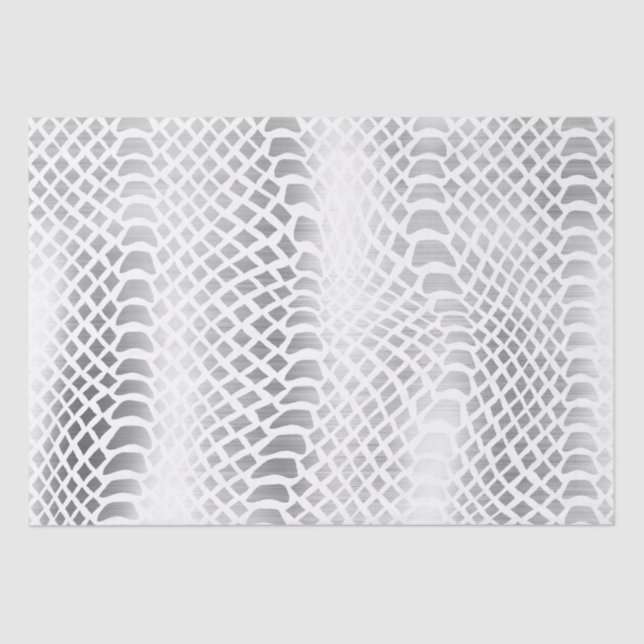 Papel De Seda Cobra de prata (Frente )