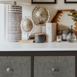 Papel De Seda Cobra Pele Negra Negra Tan Desacoplamento Do Padrã