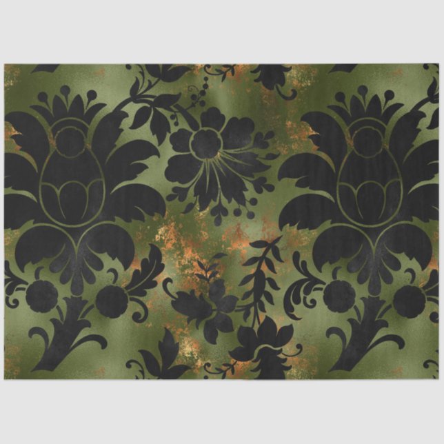 Papel De Seda Cobre Tiger Series Design 7 (Frente )