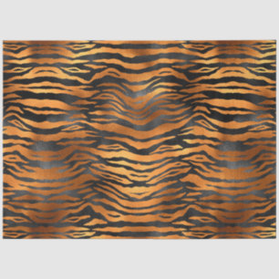 Papel De Seda Cobre Tiger Series Design 8
