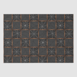 Papel De Seda Cobweb Checkerboard