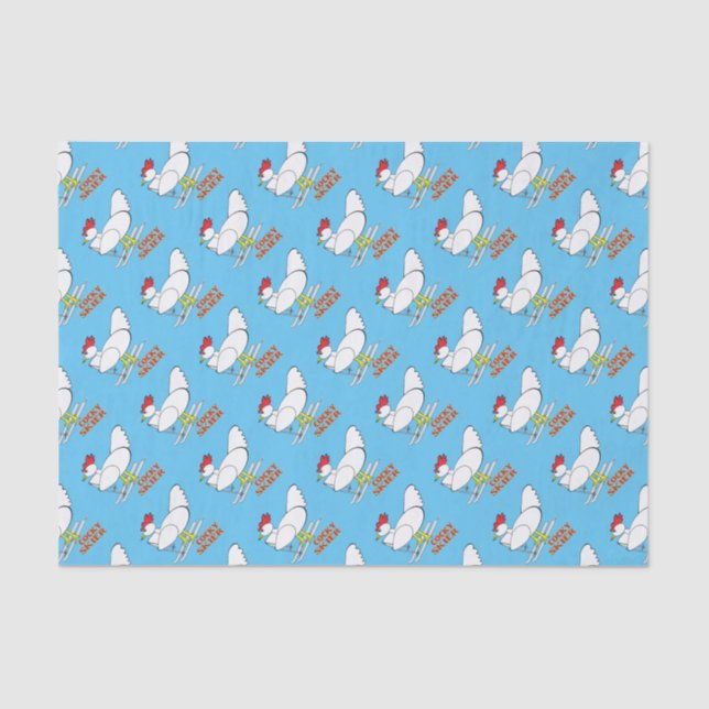 Papel De Seda Cocky Skier (Frente )