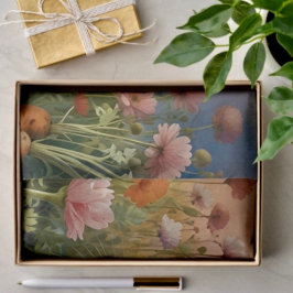 Papel De Seda Coelhinho de Flor e Pedra de Cenoura