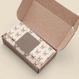 Papel De Seda Coelhinho de Páscoa cômoda com Cor de Água Moderna