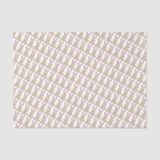 Papel De Seda Coelhinhos de Páscoa (Frente )