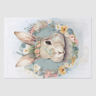 Papel De Seda Coelho Coelho Floral