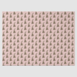 Papel De Seda Coelho de Páscoa de Chocolate