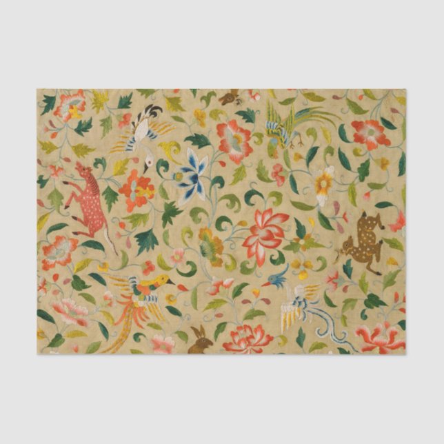 Papel De Seda Coelho-veado-de-bico-do-cavalo (Frente )