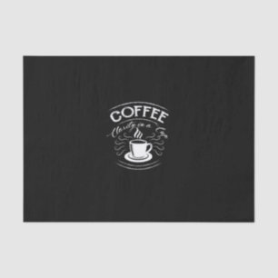 Papel De Seda coffee clarity in a cup