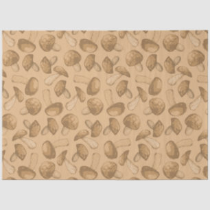 Papel De Seda Cogumelos