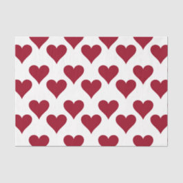 Papel De Seda Coisas de Meninas Corações (Design 46 Série Vermel