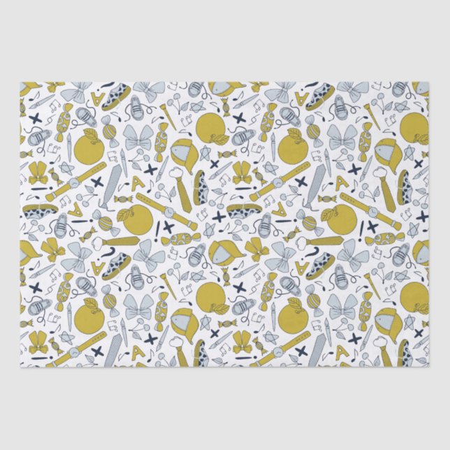 Papel De Seda Coisas Engraçadas Da Escola (Frente )