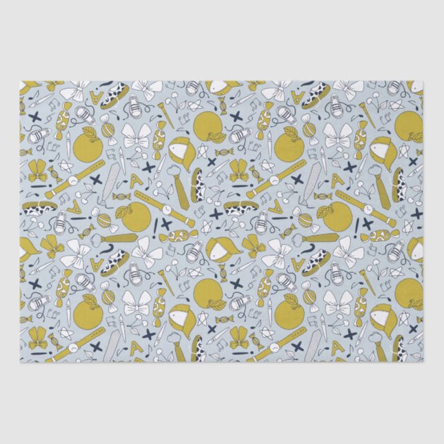 Papel De Seda Coisas Engraçadas Da Escola (Frente )