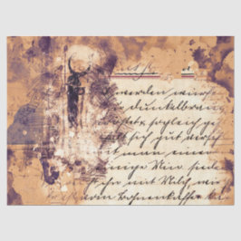 Papel De Seda Colagem de Arte 13 Fundo 17x23