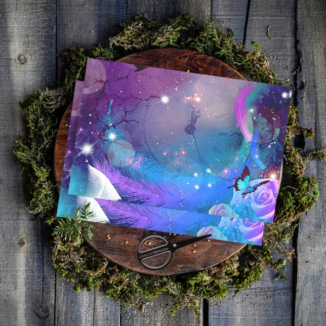 Papel De Seda Colagem do Conceito de Relógio de Tempo Retroativo (Criador carregado)