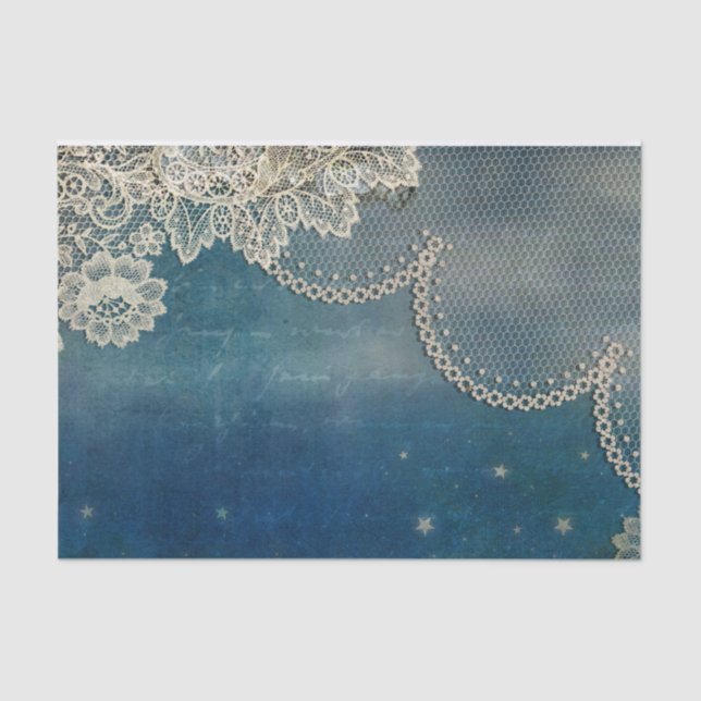 Papel De Seda Colagem do local de colheita (Frente )