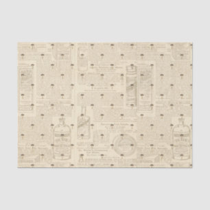Papel De Seda Colagem Vintage Mushroom