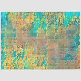 Papel De Seda Coleção de Arte Sunny Morning Dourada