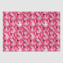 Papel De Seda Coleção De Banho De Doces, Gumballs Rosa