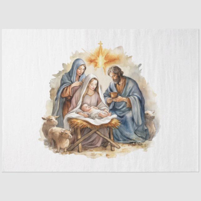 Papel De Seda Coleção de Design de Natal 4 (Frente )