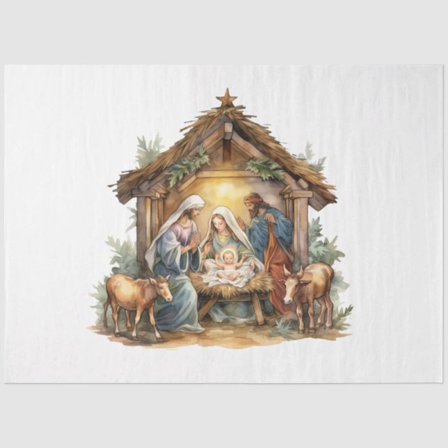 Papel De Seda Coleção de Design de Natal 5 (Frente )