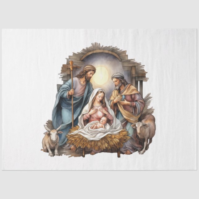 Papel De Seda Coleção de Design de Natal 8 (Frente )