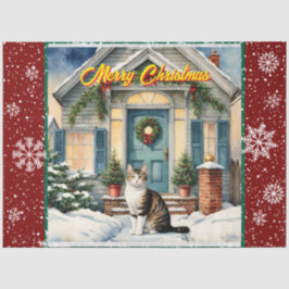 Papel De Seda Coleção de Férias Lindas de Natal Trendy