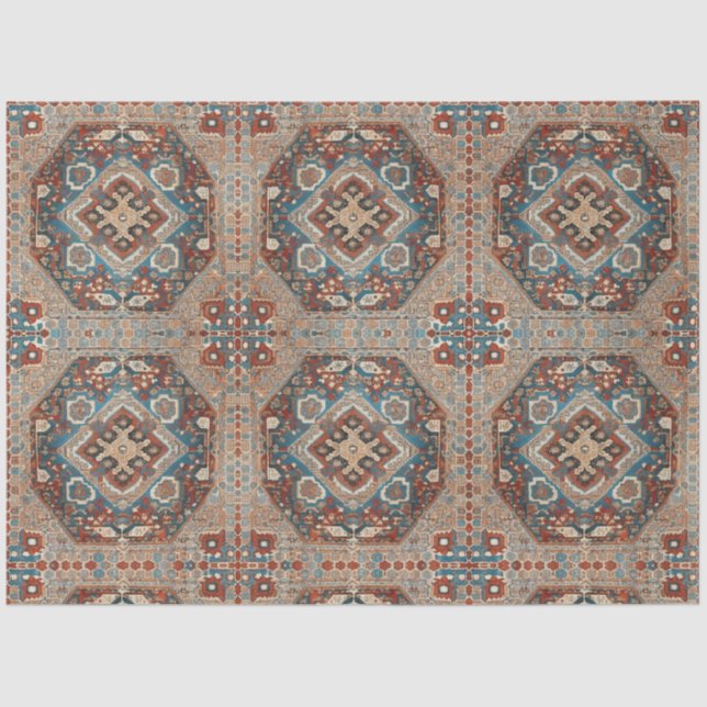 Papel De Seda Coleção de Padrões Antigos e Lindos Modernos Turco (Frente )