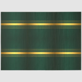 Papel De Seda Coleção de Textura Dourada de Luxo Verde Trendy