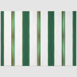 Papel De Seda Coleção de Textura Dourada Verde de Linen Trendy, 