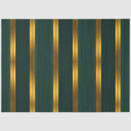 Papel De Seda Coleção de Textura Dourada Verde de Luxo