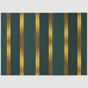 Papel De Seda Coleção de Textura Dourada Verde de Luxo